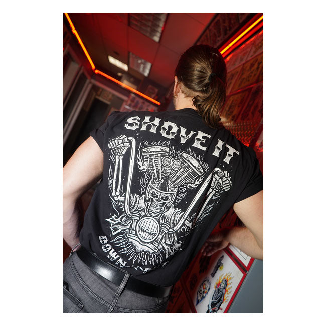 Down-N-Out Shove It T-Shirt Black