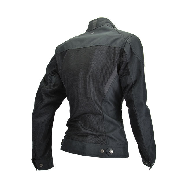 ByCity Summer Route Ladies Jacket Black - FREE UK Shipping, FREE 365 Day Returns | Moto Central