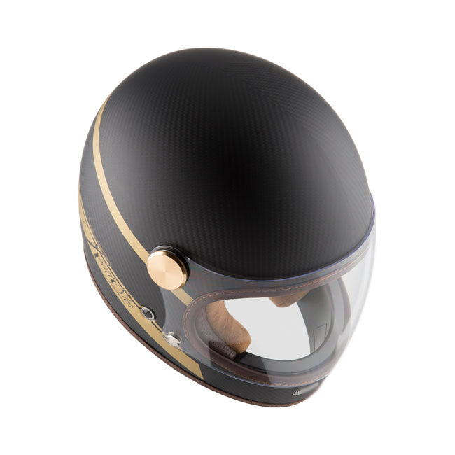 ByCity Roadster Carbon II Helmet Gold Strike - FREE UK Shipping, FREE 365 Day Returns | Moto Central