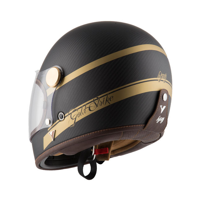 ByCity Roadster Carbon II Helmet Gold Strike - FREE UK Shipping, FREE 365 Day Returns | Moto Central