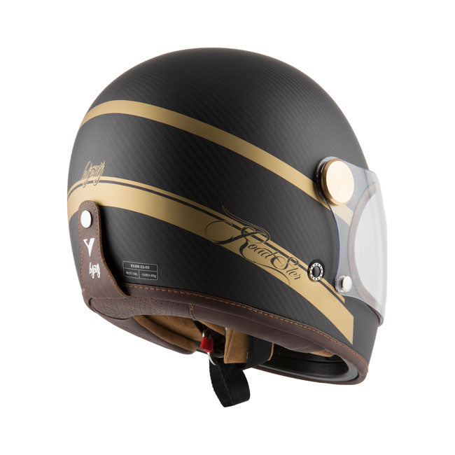 ByCity Roadster Carbon II Helmet Gold Strike - FREE UK Shipping, FREE 365 Day Returns | Moto Central