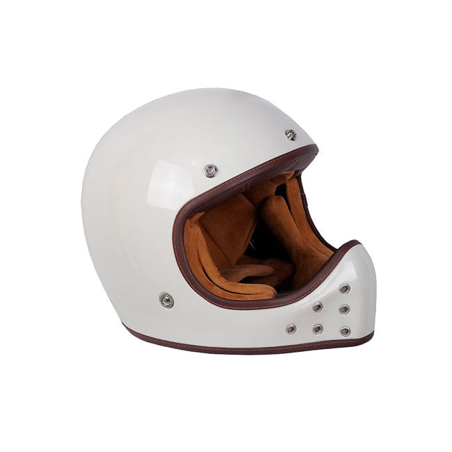 ByCity The Rock Helmet White Bone - FREE UK Shipping, FREE 365 Day Returns | Moto Central