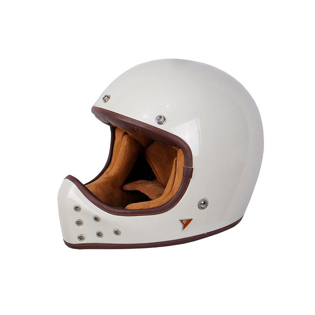 ByCity The Rock Helmet White Bone - FREE UK Shipping, FREE 365 Day Returns | Moto Central