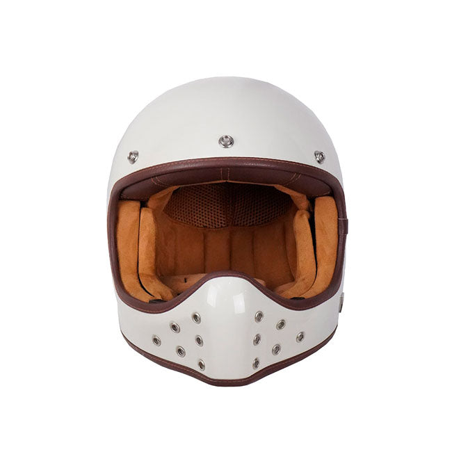 ByCity The Rock Helmet White Bone - FREE UK Shipping, FREE 365 Day Returns | Moto Central