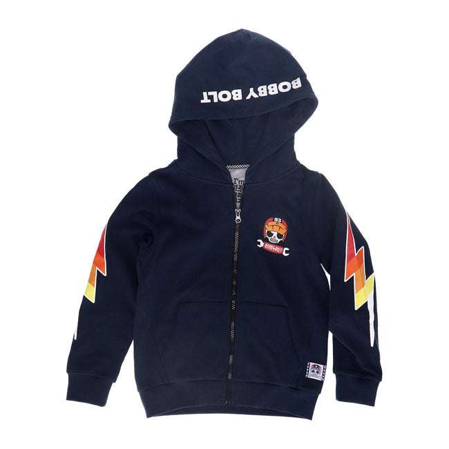 Bobby Bolt Thunder Zip Kids Hoodie