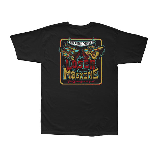 Loser Machine Cut Above T-Shirt Black