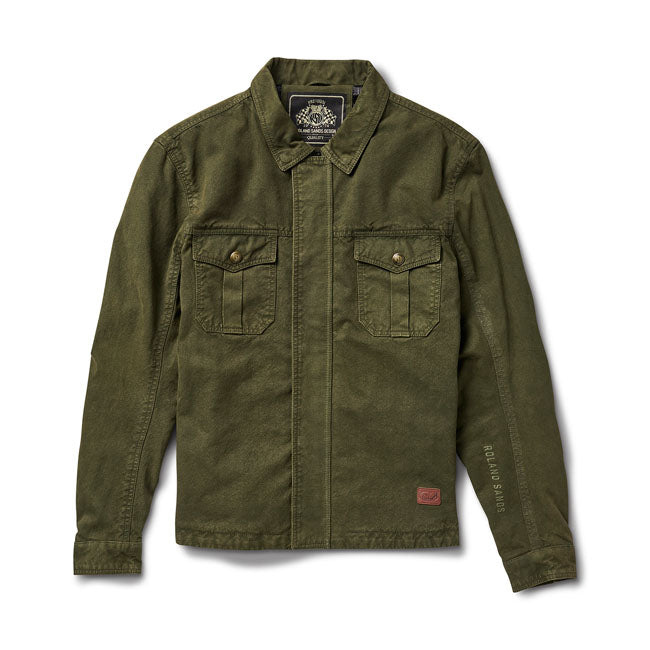 Roland Sands Design Pismo Jacket Dark Olive - FREE UK Shipping, FREE 365 Day Returns | Moto Central