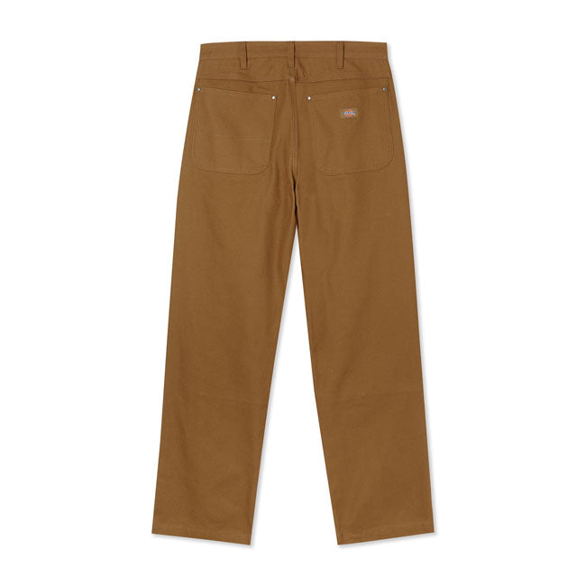 Dickies Duck Canvas Utility Trousers Stone Washed Brown Duck  - FREE UK Delivery - Moto Central