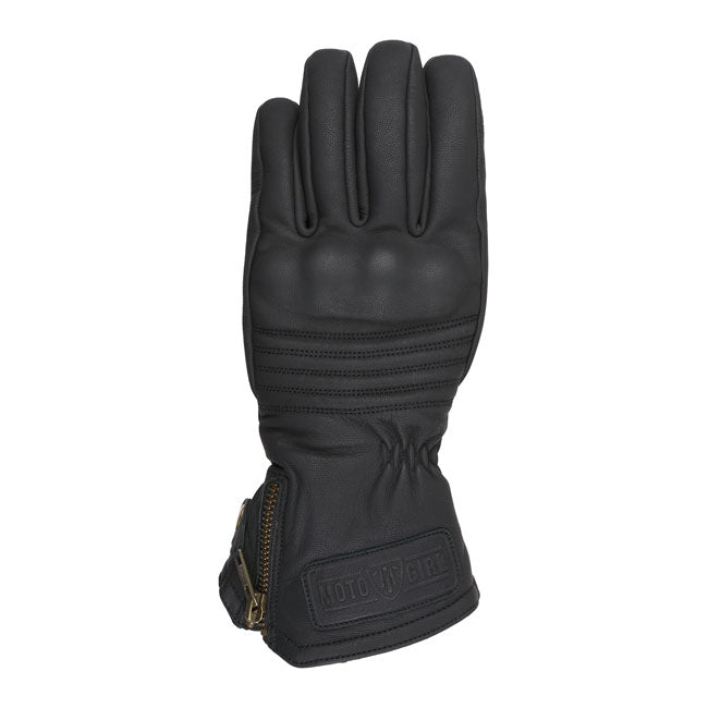 Motogirl Winter Gloves Black - FREE UK Shipping, FREE 365 Day Returns | Moto Central