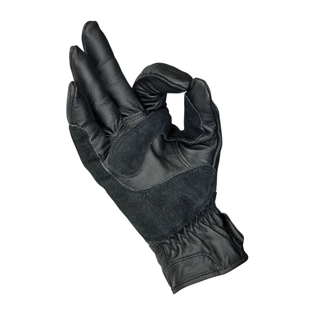 Biltwell Work Gloves Black - FREE UK Shipping, FREE 365 Day Returns | Moto Central