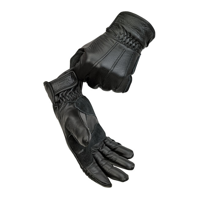 Biltwell Work Gloves Black - FREE UK Shipping, FREE 365 Day Returns | Moto Central