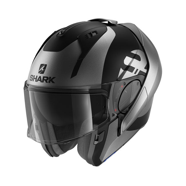 Shark Evo-ES Kedje Helmet Matt Black / Silver