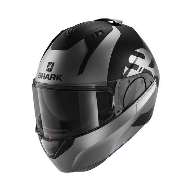 Shark Evo-ES Kedje Helmet Matt Black / Silver