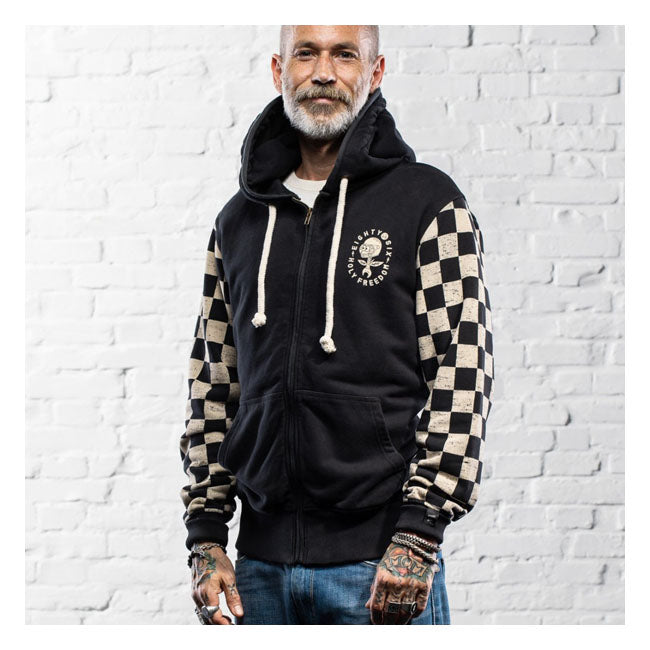 Holy Freedom Sir Cock Hooded Windstop Sweatshirt Black - FREE UK Shipping, FREE 365 Day Returns | Moto Central