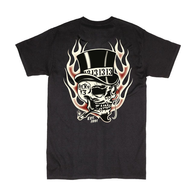 Lucky 13 Creeper T-Shirt Black