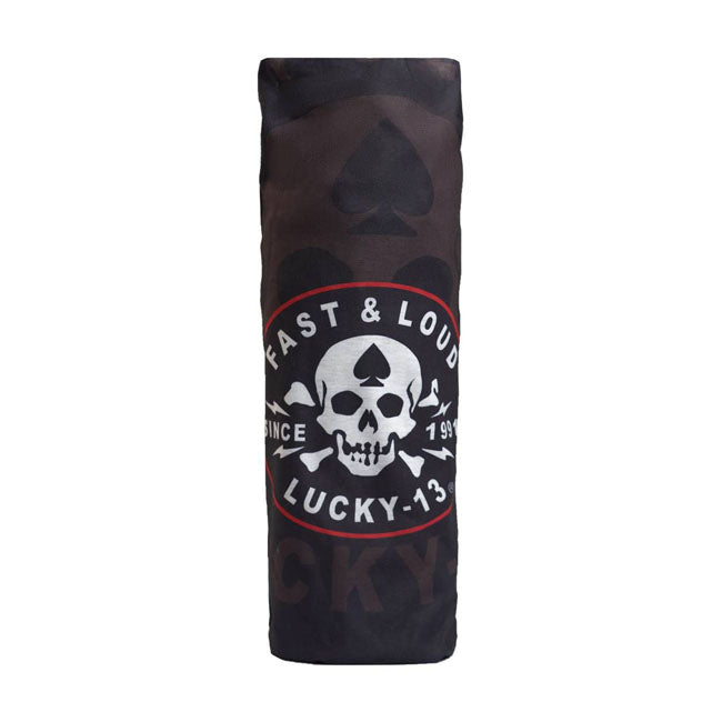 Lucky 13 Loud And Fast Tunnel Black - FREE UK Shipping, FREE 365 Day Returns | Moto Central