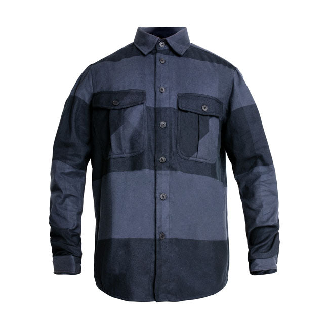 John Doe XTM Motoshirt Bick Block Grey / Black