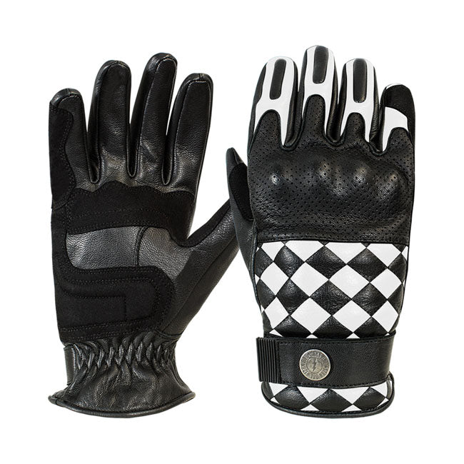 John Doe Tracker Race Gloves Black / White