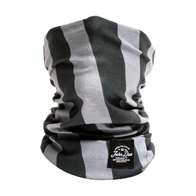 John Doe Stripes Black Grey Tunnel - FREE UK Shipping, FREE 365 Day Returns | Moto Central