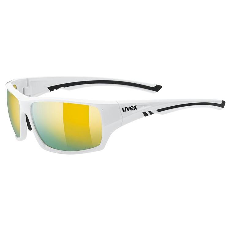 Uvex SP 222 Polarised Sunglasses White