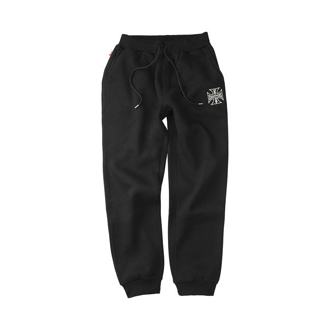 West Coast Choppers Loose Jogger Trouser Black - FREE UK Shipping, FREE 365 Day Returns | Moto Central