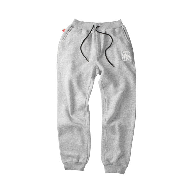 West Coast Choppers Loose Jogger Trouser Grey Melange