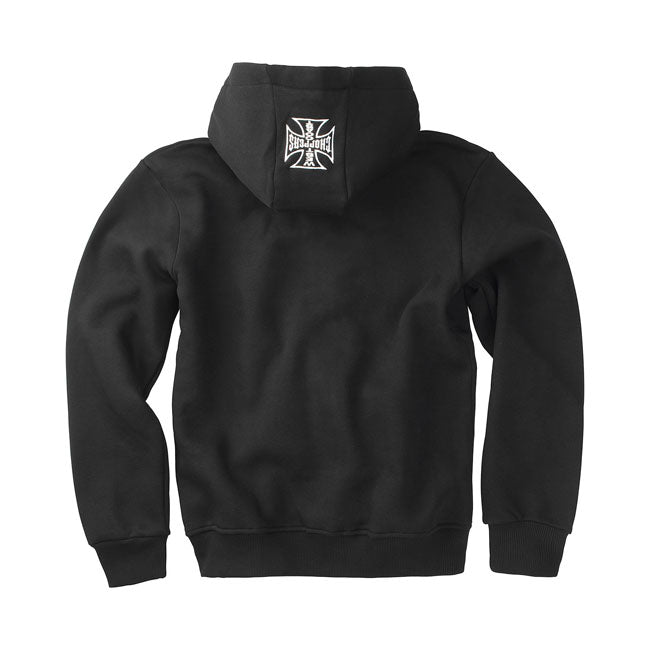 West Coast Choppers Ball Zip Hoodie Black - FREE UK Shipping, FREE 365 Day Returns | Moto Central