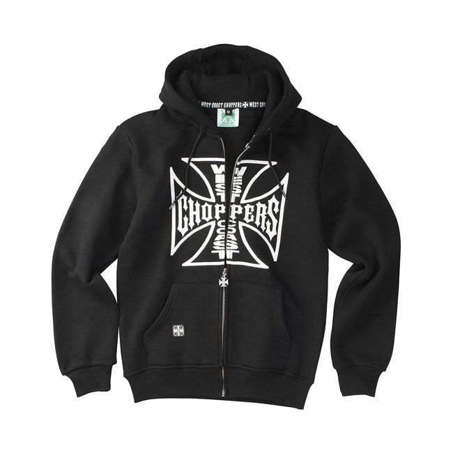 West Coast Choppers OG Logo Zip Hoodie Black