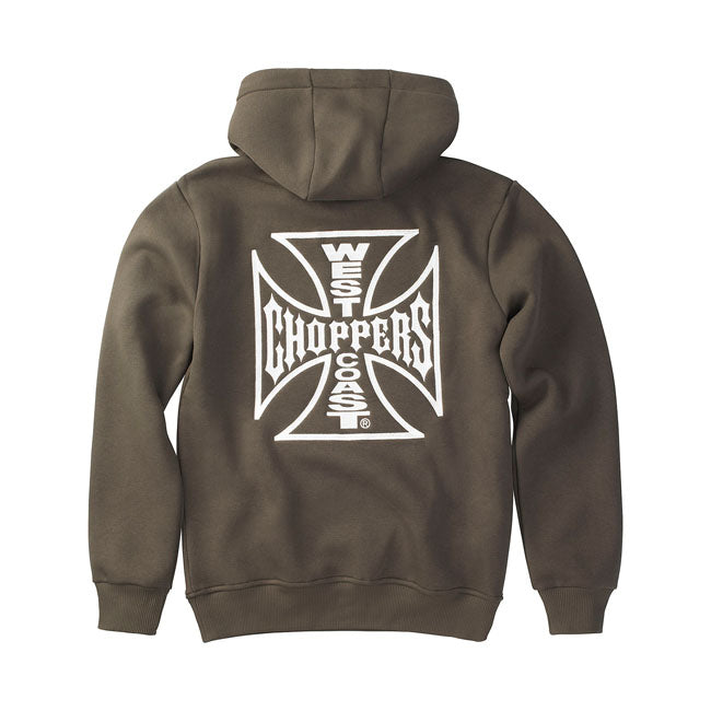 West Coast Choppers Motorcycle Co. Hoodie Olive Green