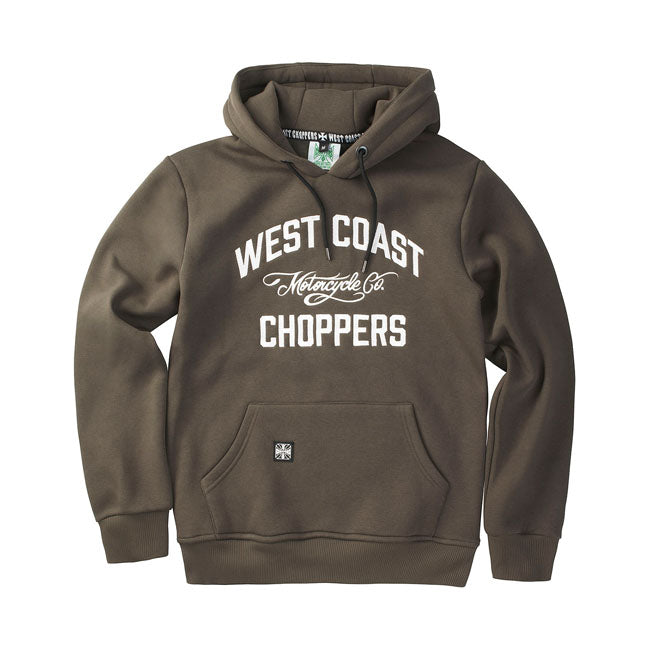 West Coast Choppers Motorcycle Co. Hoodie Olive Green