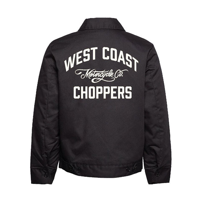 West Coast Choppers Motorcycle Co. Lined Workjacket Black - FREE UK Shipping, FREE 365 Day Returns | Moto Central