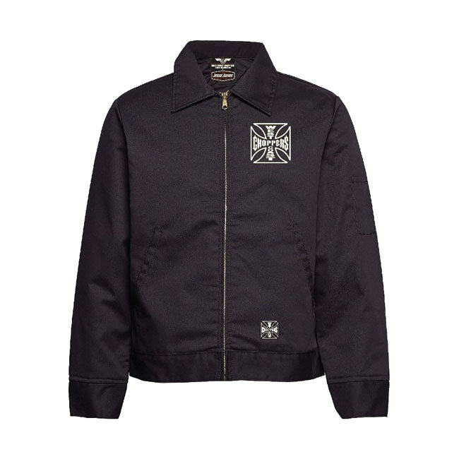 West Coast Choppers OG Lined Workjacket Black  - FREE UK Shipping, FREE 365 Day Returns | Moto Central