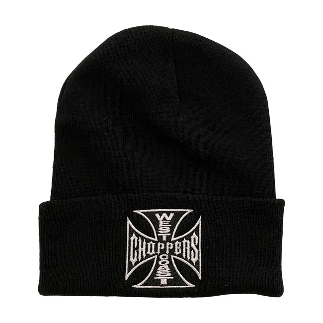 West Coast Choppers OG Roll-Up Beanie Black - FREE UK Shipping, FREE 365 Day Returns | Moto Central