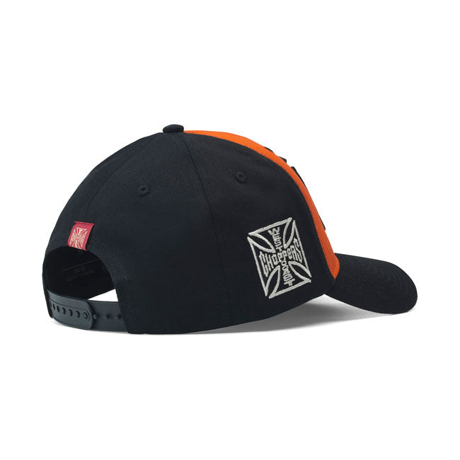 West Coast Choppers OG Baseball Cap Orange / Black