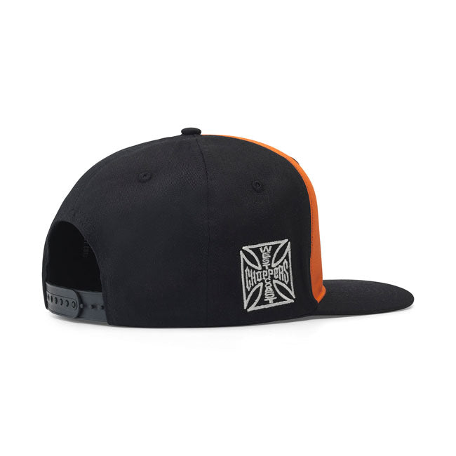 West Coast Choppers OG Flatbill Cap Orange / Black