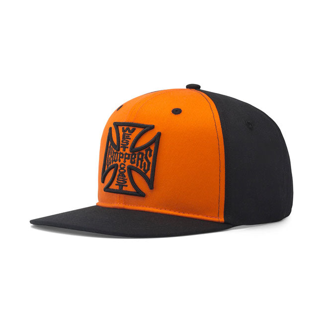 West Coast Choppers OG Flatbill Cap Orange / Black