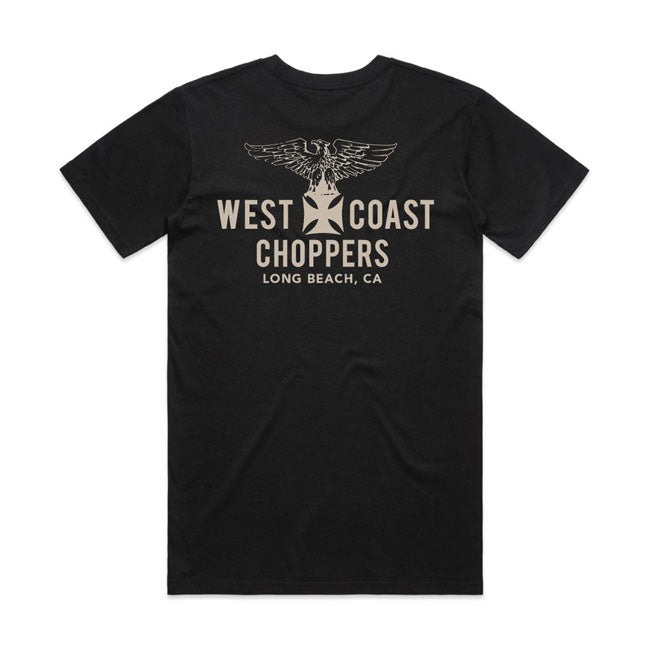 West Coast Choppers Eagle T-Shirt Black