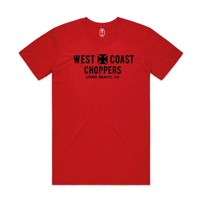 West Coast Choppers Eagle T-Shirt Red