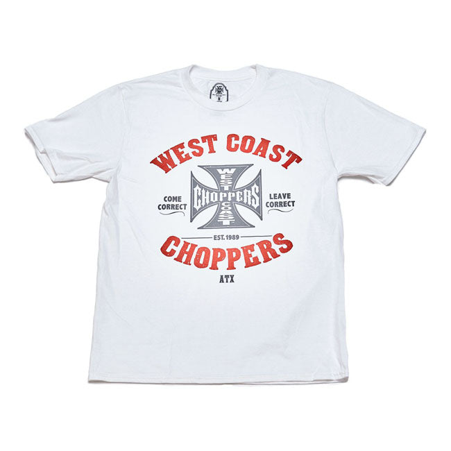 West Coast Choppers Come Correct T-Shirt White