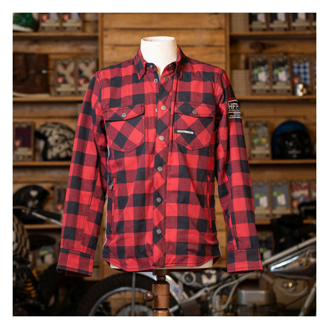 Holy Freedom Lumberjack Motorshirt Red