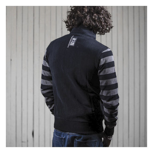 Holy Freedom Leather Windstop Sweatshirt Black / Grey