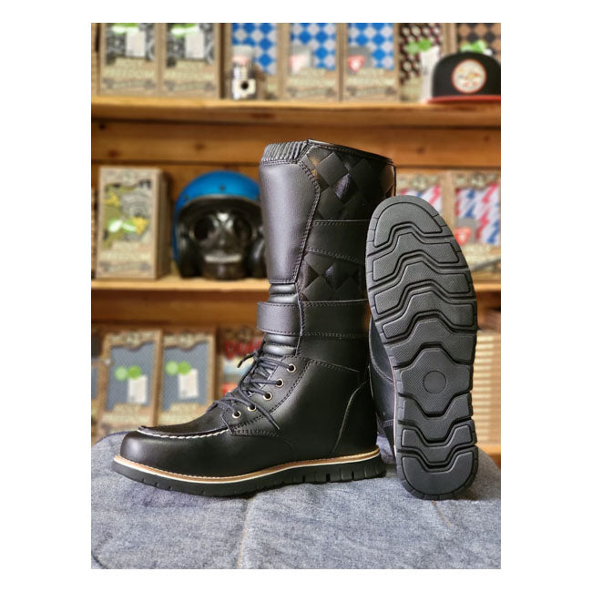 Holy Freedom Night Hawk High Boots Black