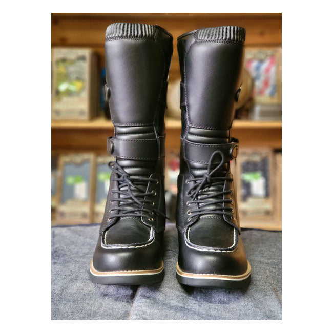 Holy Freedom Night Hawk High Boots Black