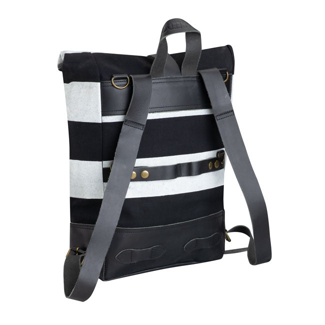 Holy Freedom Backpack Striped Black / White