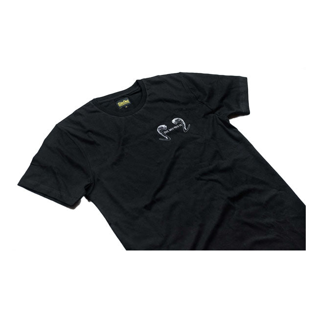 Bike Shed Pan T-Shirt Black - FREE UK Shipping, FREE 365 Day Returns | Moto Central