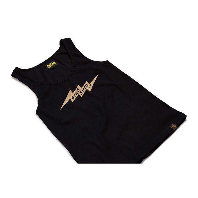 Bike Shed Lightening Ladies Top Black