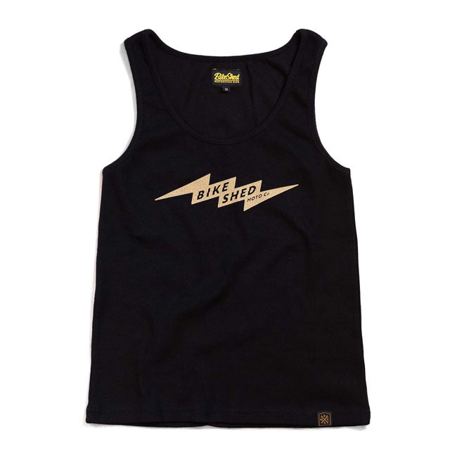 Bike Shed Lightening Ladies Top Black