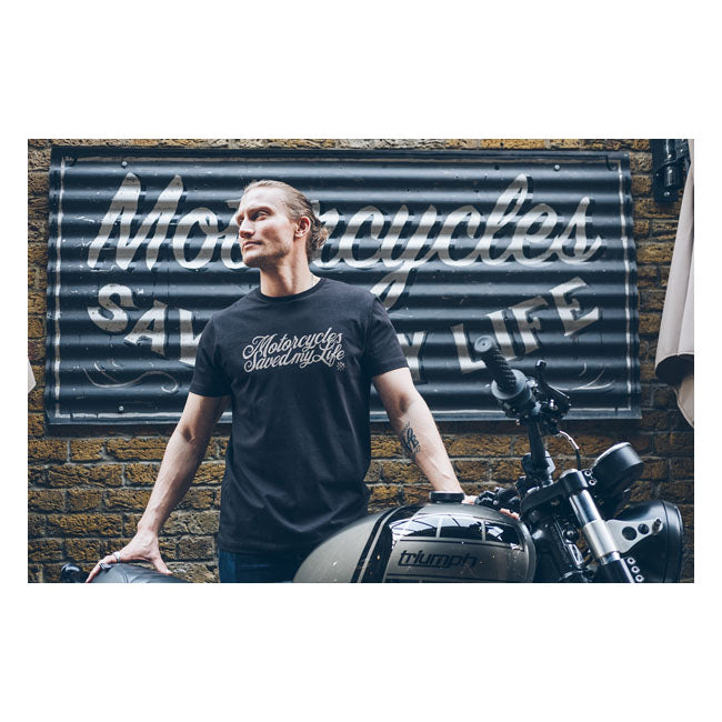 Bike Shed MSML T-Shirt Black - FREE UK Shipping, FREE 365 Day Returns | Moto Central