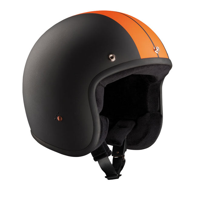 Bandit Jet Helmet Race Black / Orange