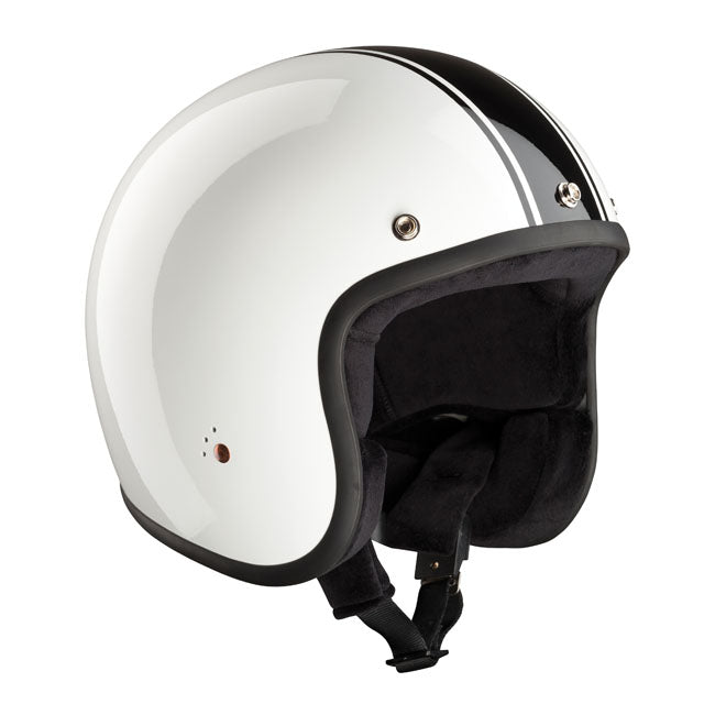 Bandit Jet Helmet Classic White / Black